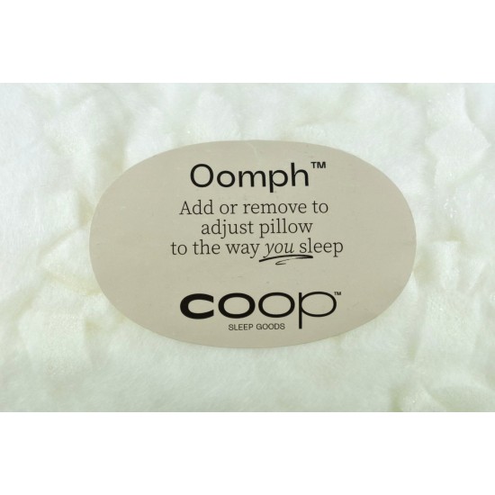 Coop Home Goods Extra Oomph relleno blanco para almohadas originales artículos para dormir