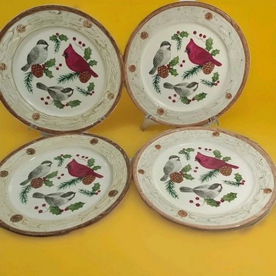 *KNOLLWOOD*Juego de 4 platos de cena de artículos para el hogar ~ 11