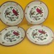 *KNOLLWOOD*Juego de 4 platos de cena de artículos para el hogar ~ 11