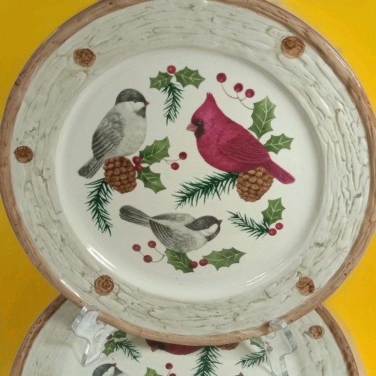 *KNOLLWOOD*Juego de 4 platos de cena de artículos para el hogar ~ 11