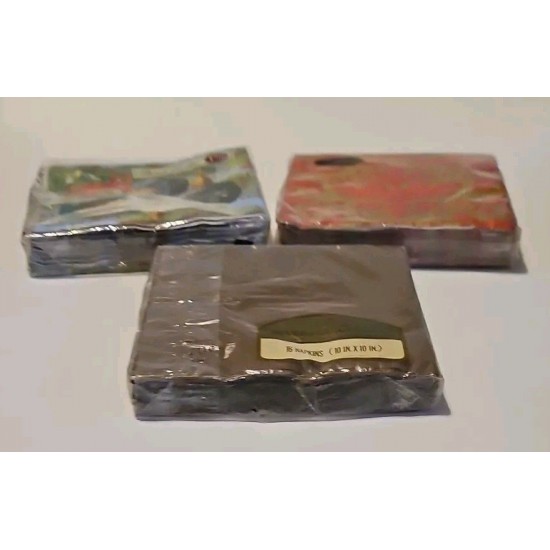 Home Goods Punch Studio Paquete de 20 + Servilletas Caspari 20 Bonitas 16 Marrón Lote
