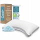 Coop Home Goods Cool+ Almohada Ajustable Talla Queen Plus Gel Espuma con Memoria Nuevo en Caja