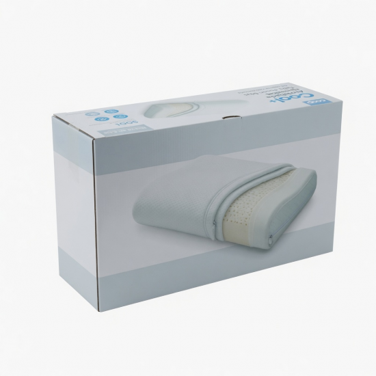 Coop Home Goods Cool+ Almohada Ajustable Talla Queen Plus Gel Espuma con Memoria Nuevo en Caja