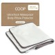 Protector de almohada corporal Coop Home Goods Ultra-Tech para almohadas de espuma viscoelástica, Waterp