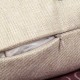 Funda de almohada con cojín para leer libros C1 para beber buen café pila libros