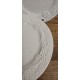 Juego de 4 platos de ensalada Sonoma Home Goods BLANCO en relieve PINECONE 8