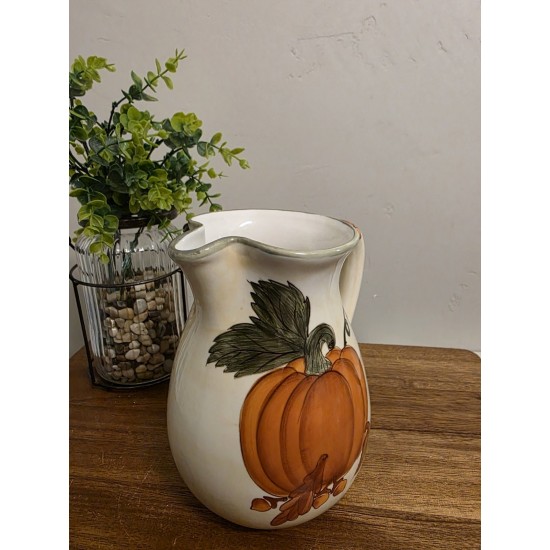 Jarra Cosecha Calabaza Sonoma Home Goods Acción de Gracias Otoño NUEVO