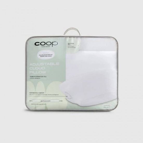 Almohada de nube ajustable Coop Home Goods mediana