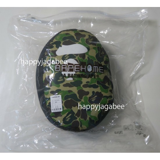 A BATHING APE BAPE HOME Goods ABC CAMUFLAJE MONO CABEZA COJÍN 3 colores nuevo 1H20182046 b