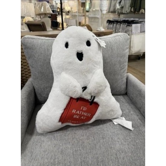 Almohada de felpa fantasma de Halloween 