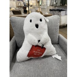 Almohada de felpa fantasma de Halloween 