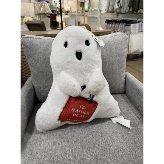 Almohada de felpa fantasma de Halloween 