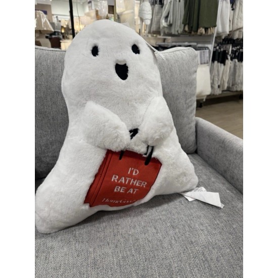 Almohada de felpa fantasma de Halloween 
