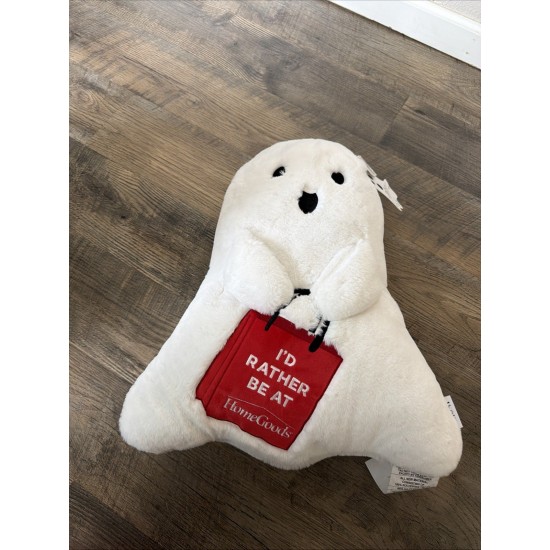 Almohada de felpa fantasma de Halloween 