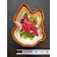Cuenco de cerámica con forma de hoja Sonoma Home Goods Cardinal Bird