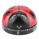 Temporizador de cocina Ladybug lindo mecánico cuerda 60 minutos cocina hogar artículos de regalo