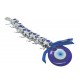 Colgante de Pared Elefante Mal de Ojo para Protección Hogares, Dije Buena Suerte, 22cm