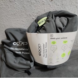 NUEVO Coop Home Goods AirJustable Viaje Cuello Almohada Inflable Ajustable Compacto
