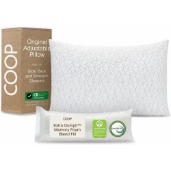 Coop Home Goods The Original Almohada Ajustable Cama Microfibra Espuma con Memoria King