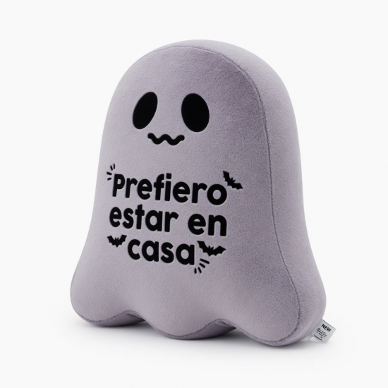 Almohada de felpa fantasma de Halloween 