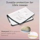 Funda de almohada gris protectora para niños pequeños Coop Home Goods Ultra-Tech