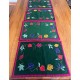 Juego de 4 manteles individuales de algodón de lana bordados con apliques de hojas de otoño Sonoma Home Goods